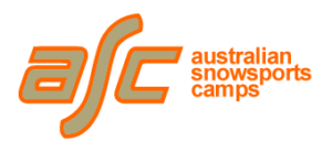 Australian Snowsports Camps